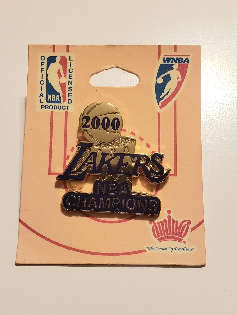🆕️ Los Angeles Lakers 2000 NBA Champions Pin